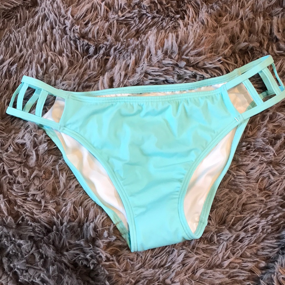 Seafoam green bikini bottom